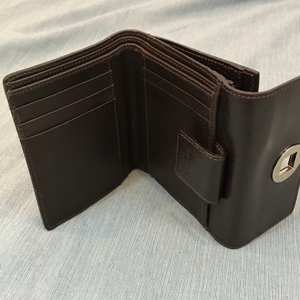 Kate Spade brown leather wallet - Picture 4 of 5